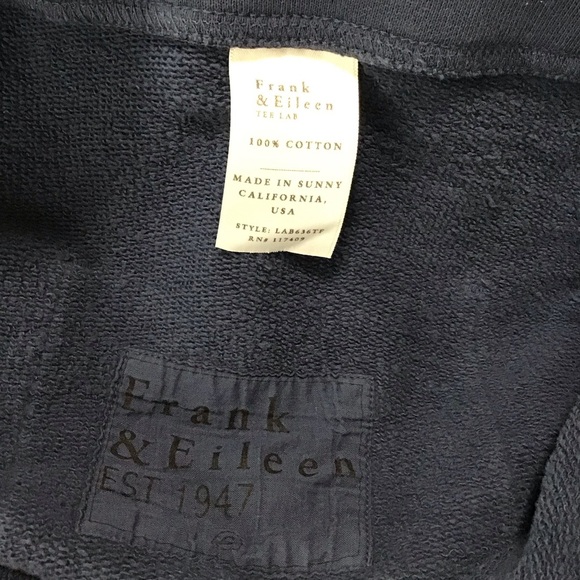 Frank & Eileen Eamon Jogger Pant in Blue Size Small. - Picture 8 of 12